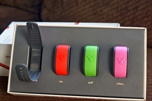 Magic bands with names